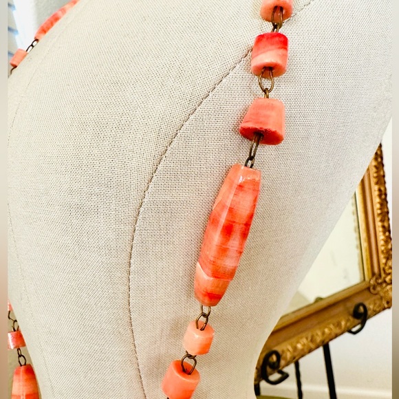 Vintage Carved Aztec Medallion Necklace - Picture 4 of 13